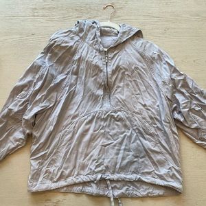 Lululemon oversized cropped lightweight jacket